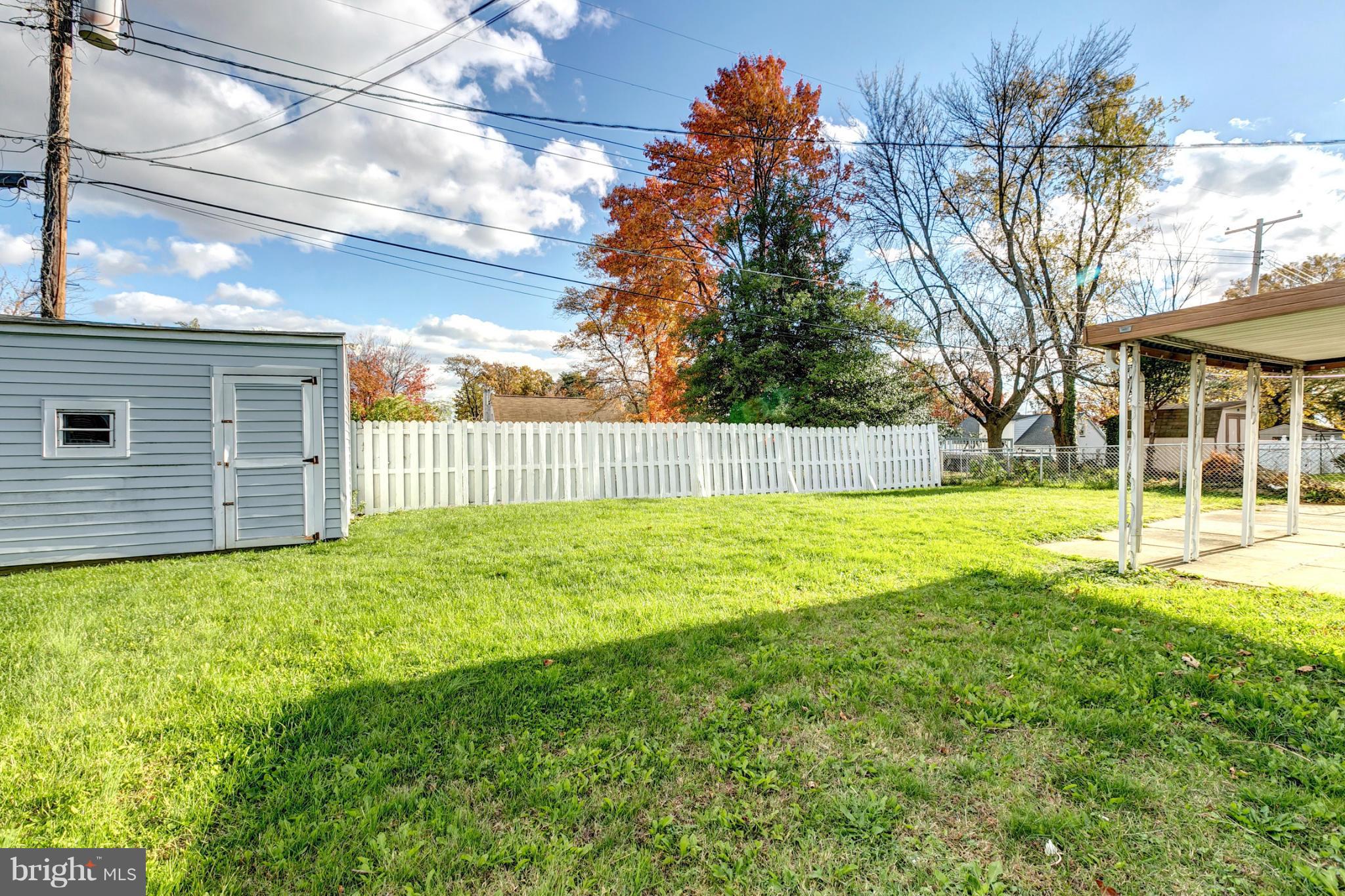 1825 Weyburn Road Baltimore, MD 21237 - Photo 28 of 30 Backyard With Shed