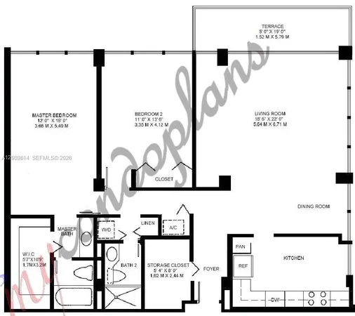 $3,300 | 600 Northeast 36th Street, Unit 801, Miami, FL 33137