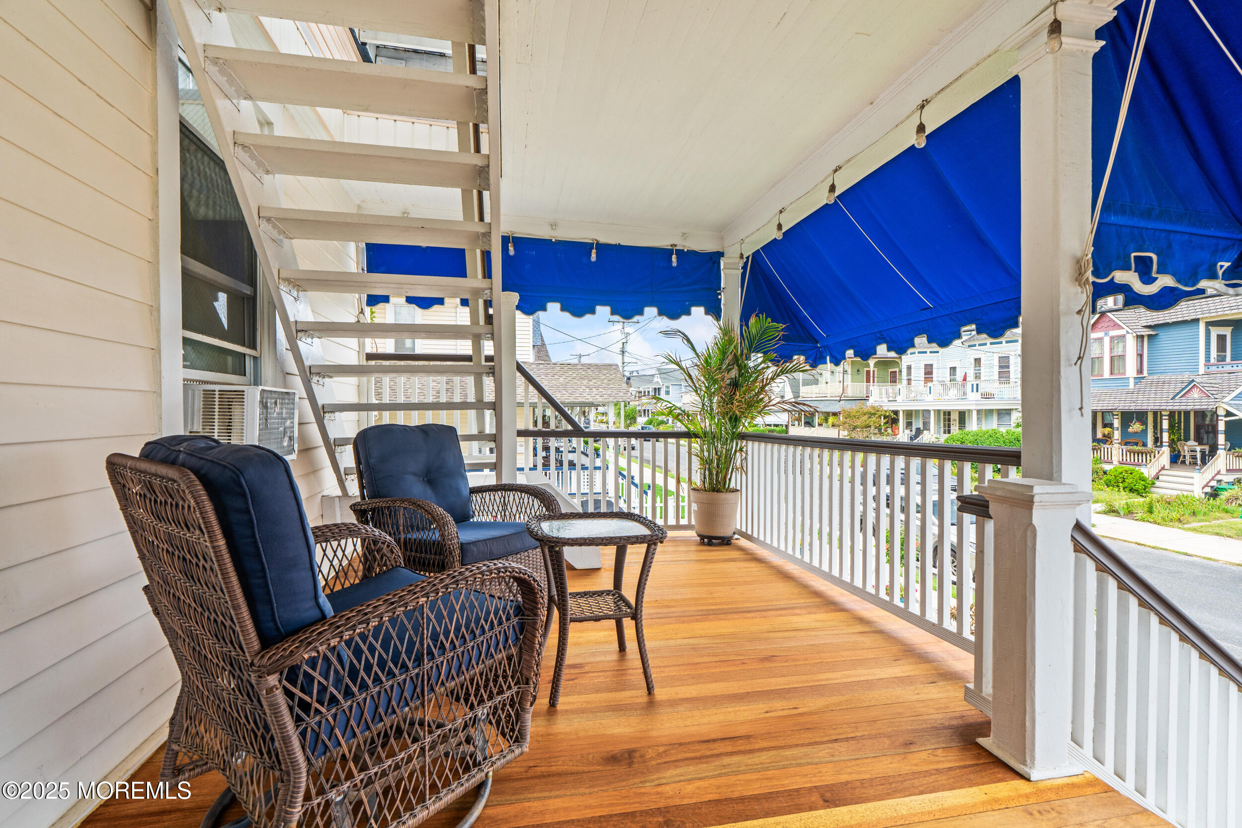 18 Abbott Avenue Ocean Grove, NJ 07756 - Photo 13 of 84 a view of a chairs and table in the balcony