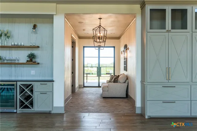 a view of an ocean from a balcony