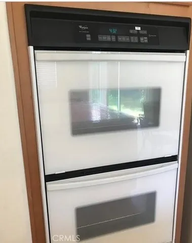 a close view of washer and dryer