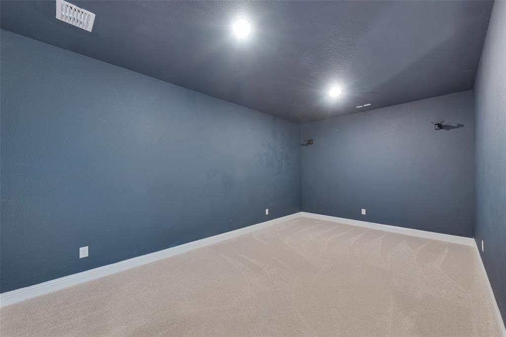 16476 Ryder Rock Road Frisco, TX 75033 - Photo 31 of 40 Pre-wired Media with custom lighting
