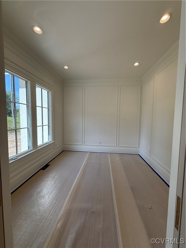 1120 Cardinal Crest Terrace Midlothian, VA 23113 - Photo 17 of 44 First Floor Office with Custom Molding