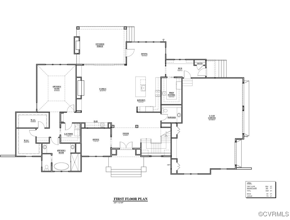 1120 Cardinal Crest Terrace Midlothian, VA 23113 - Photo 43 of 44 Floor Plan for the First Floor *subject to change*