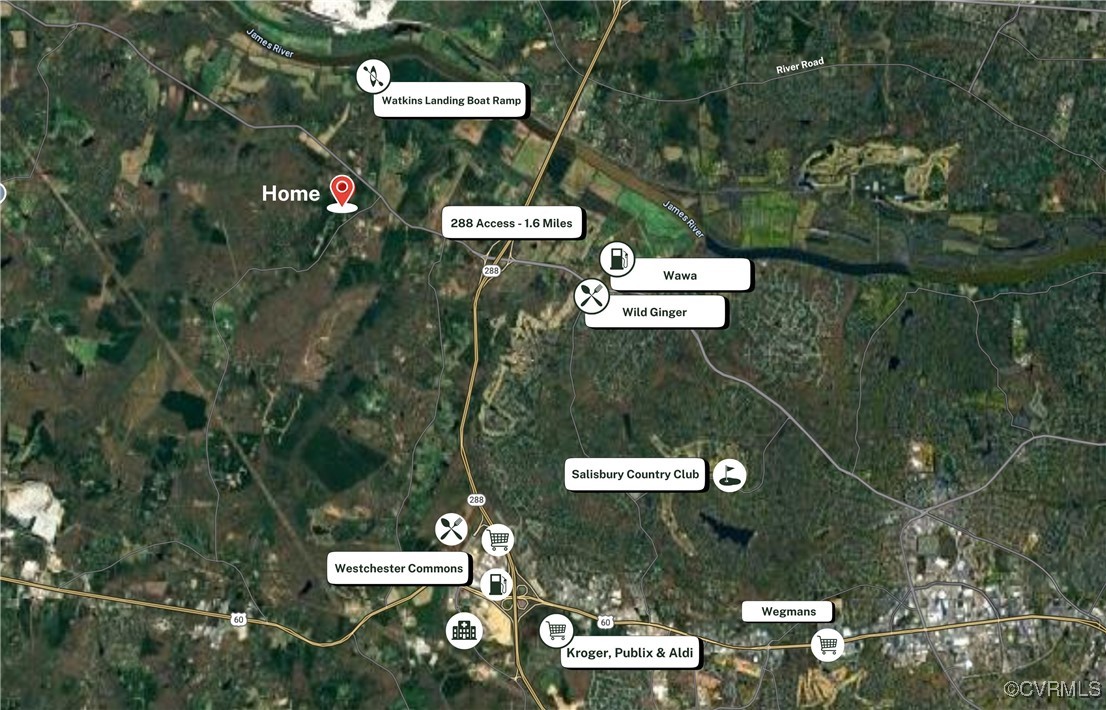 1120 Cardinal Crest Terrace Midlothian, VA 23113 - Photo 40 of 44 Map of the Area