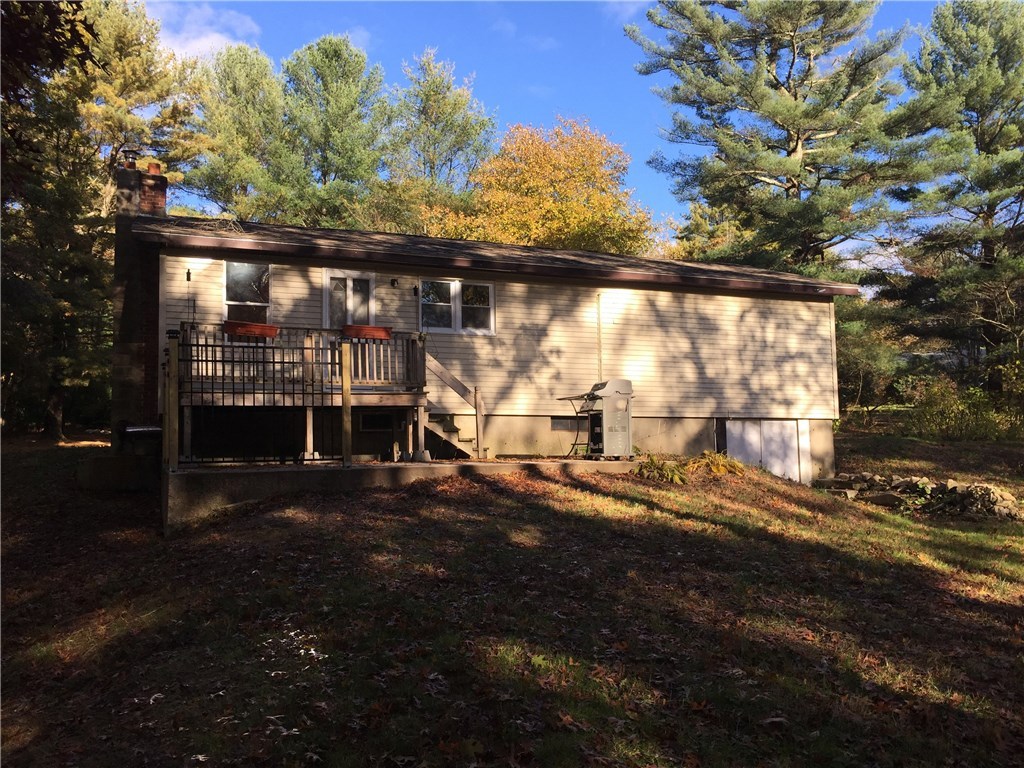 97 Black Plain Road Exeter, RI 02822 - Photo 17 of 18 Rear Exterior & Deck