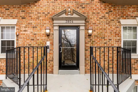 a front view of a house with a door