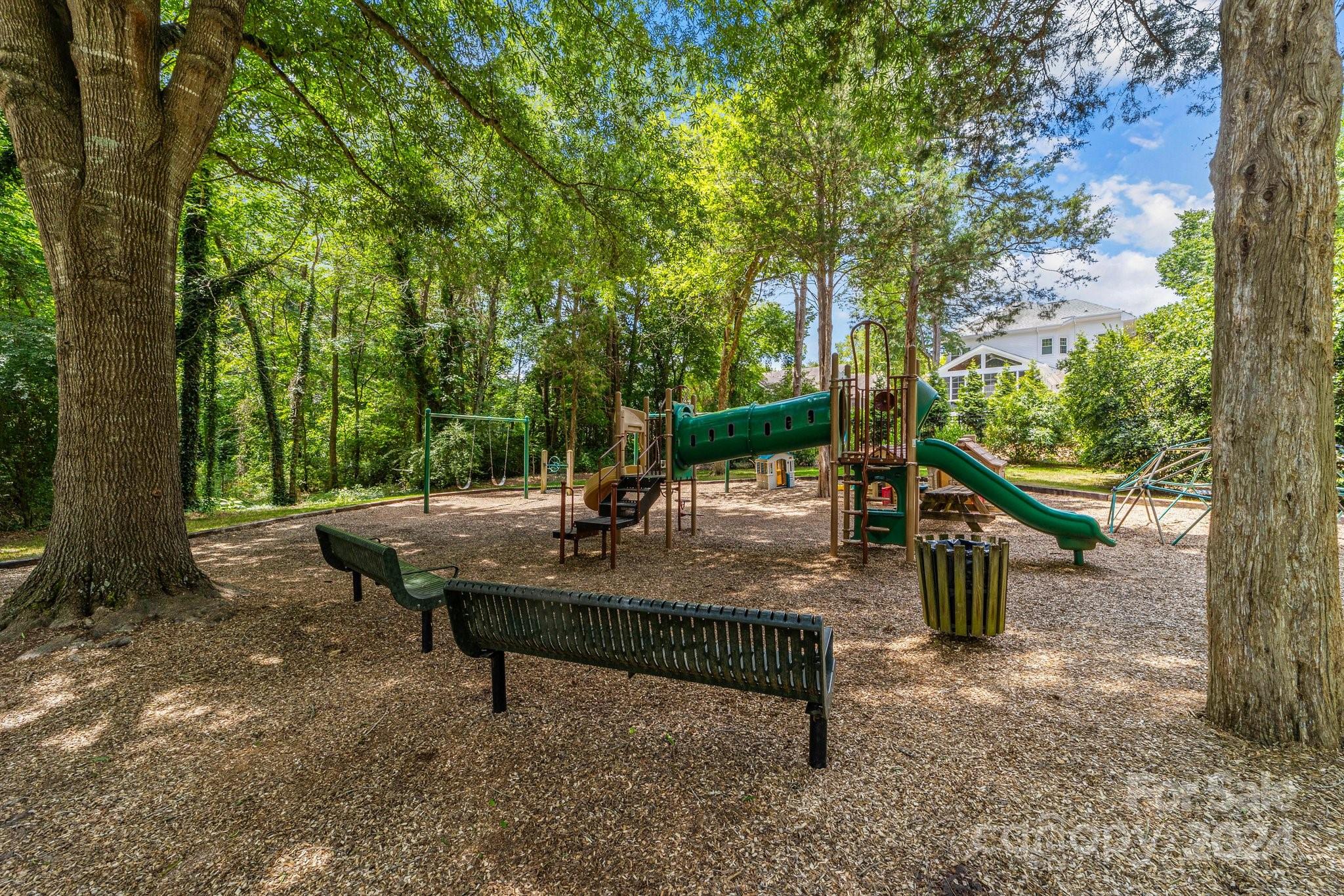 101 North Kimberly Road Davidson, NC 28036 - Photo 32 of 38 a view of a park with iron fence