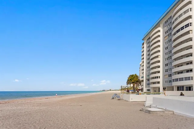 a view of a building with glass windows