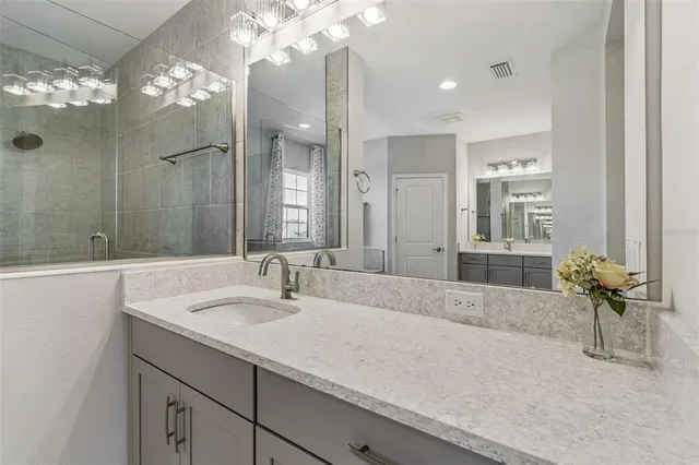 a view of a walk in closet