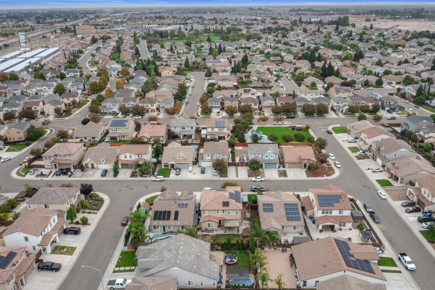 1513 Rock Spring Avenue Manteca, CA 95337 - Photo 48 of 56 an aerial view of a city