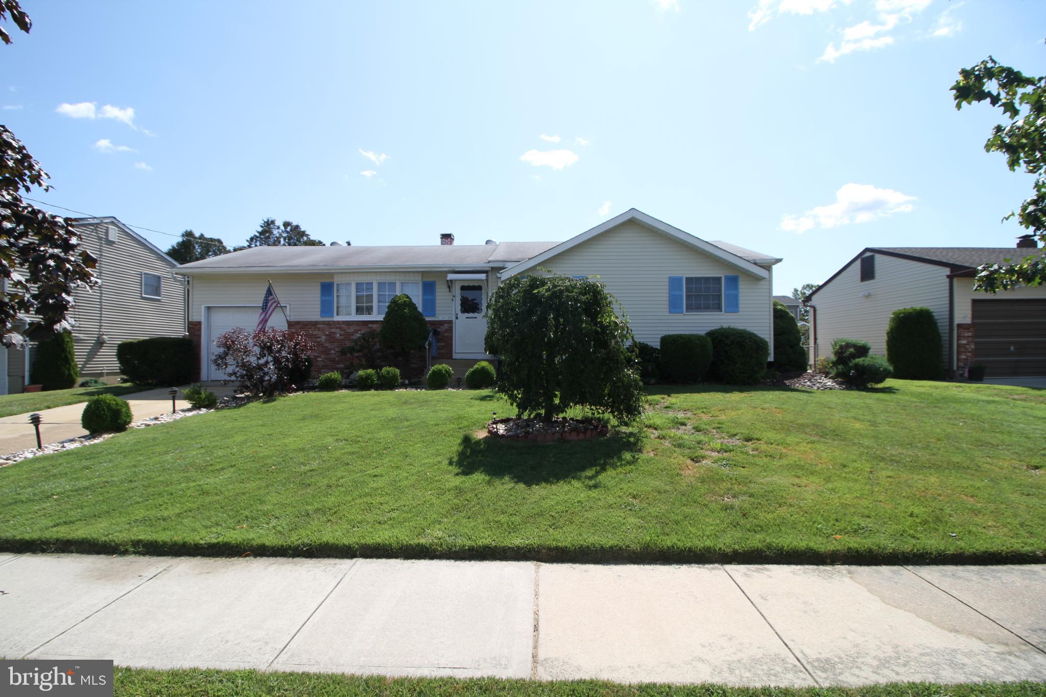 6 Claude Road Hamilton, NJ 08620 - Photo 2 of 29 a front view of a house with garden