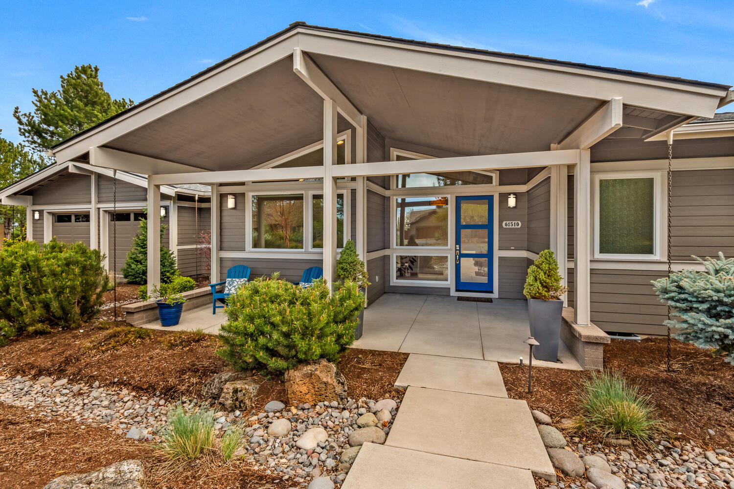 61510 Southwest Longview Street Bend, OR 97702 - Photo 5 of 43 a view of a house with a yard