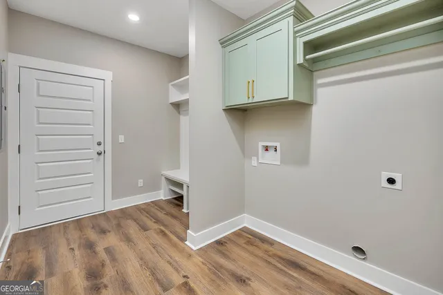 a view of empty room