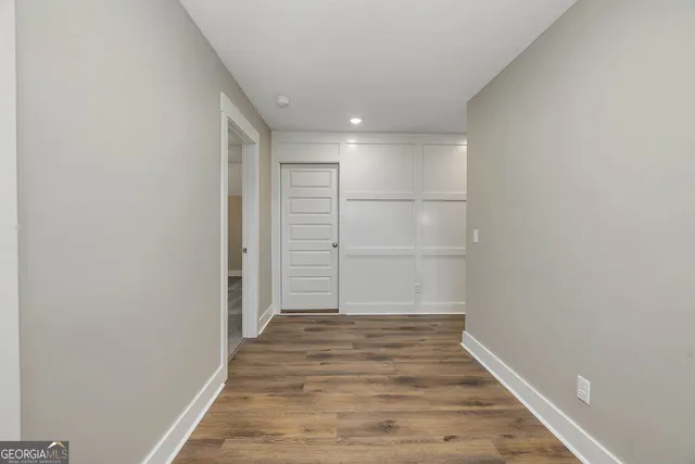 a view of empty room