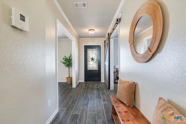 wooden floor in a gallery