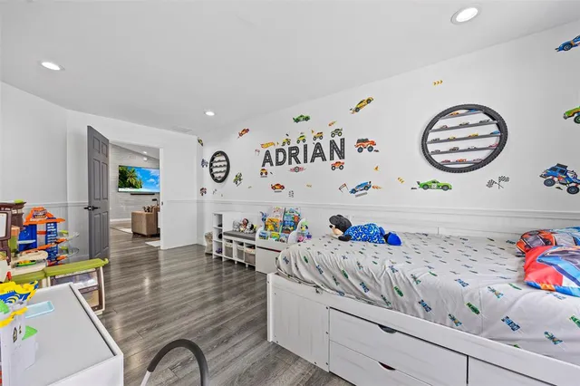 a view of a play room and toys