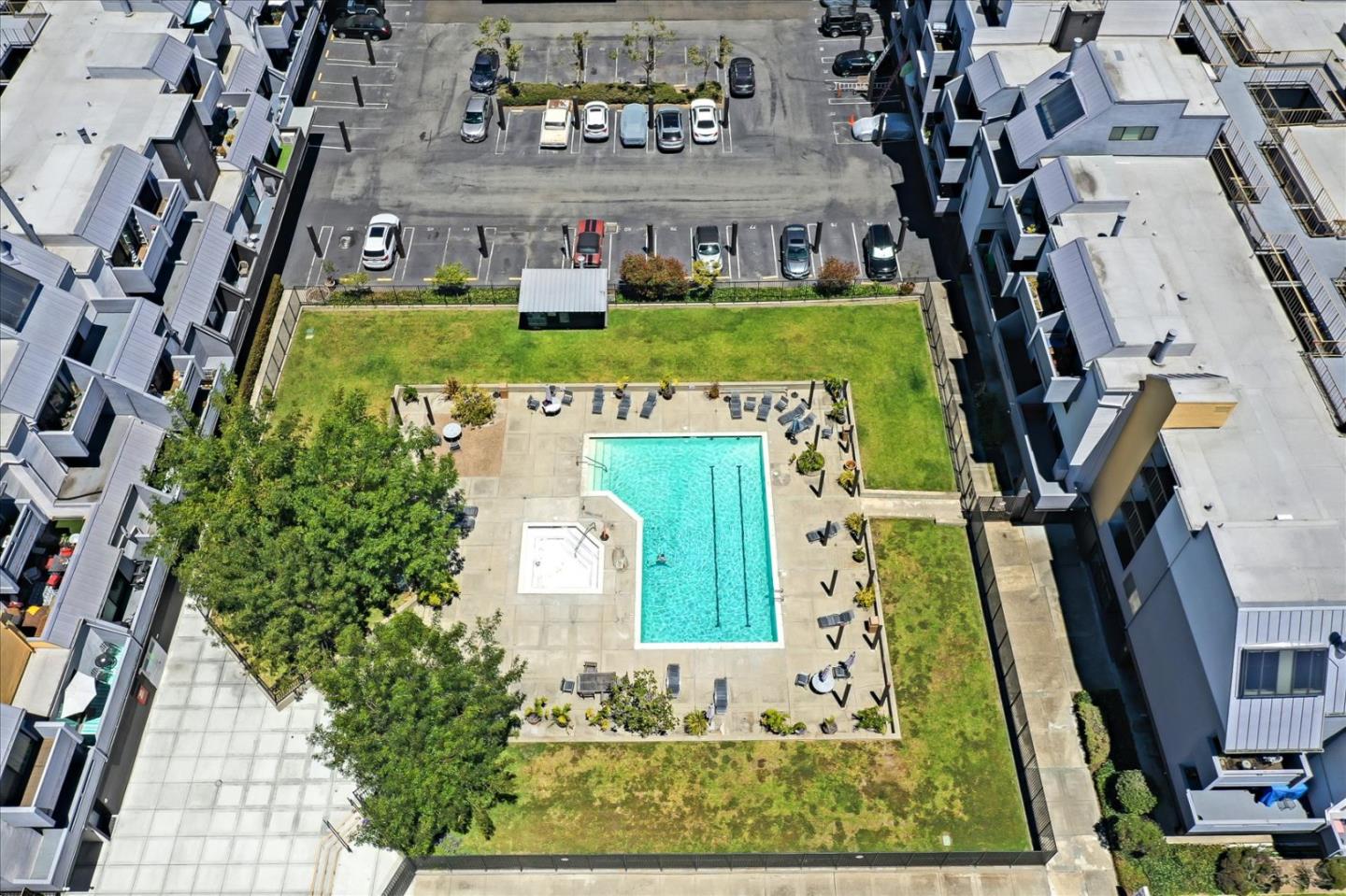 7 Embarcadero West, Unit 115 Oakland, CA 94607 - Photo 25 of 39 an aerial view of a house