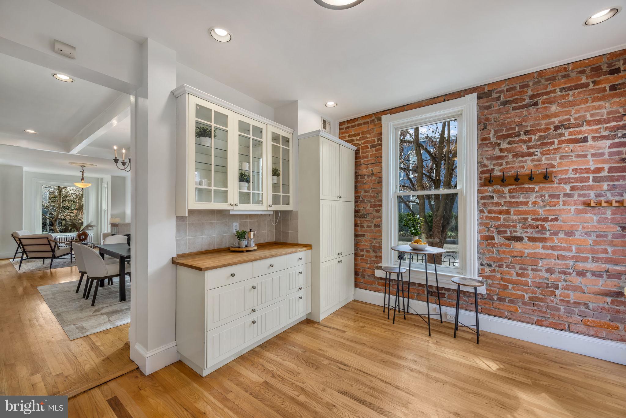 520 14th Street Northeast Washington, DC 20002 - Photo 18 of 44 Spacious, updated, eat-in kitchen opens to patio