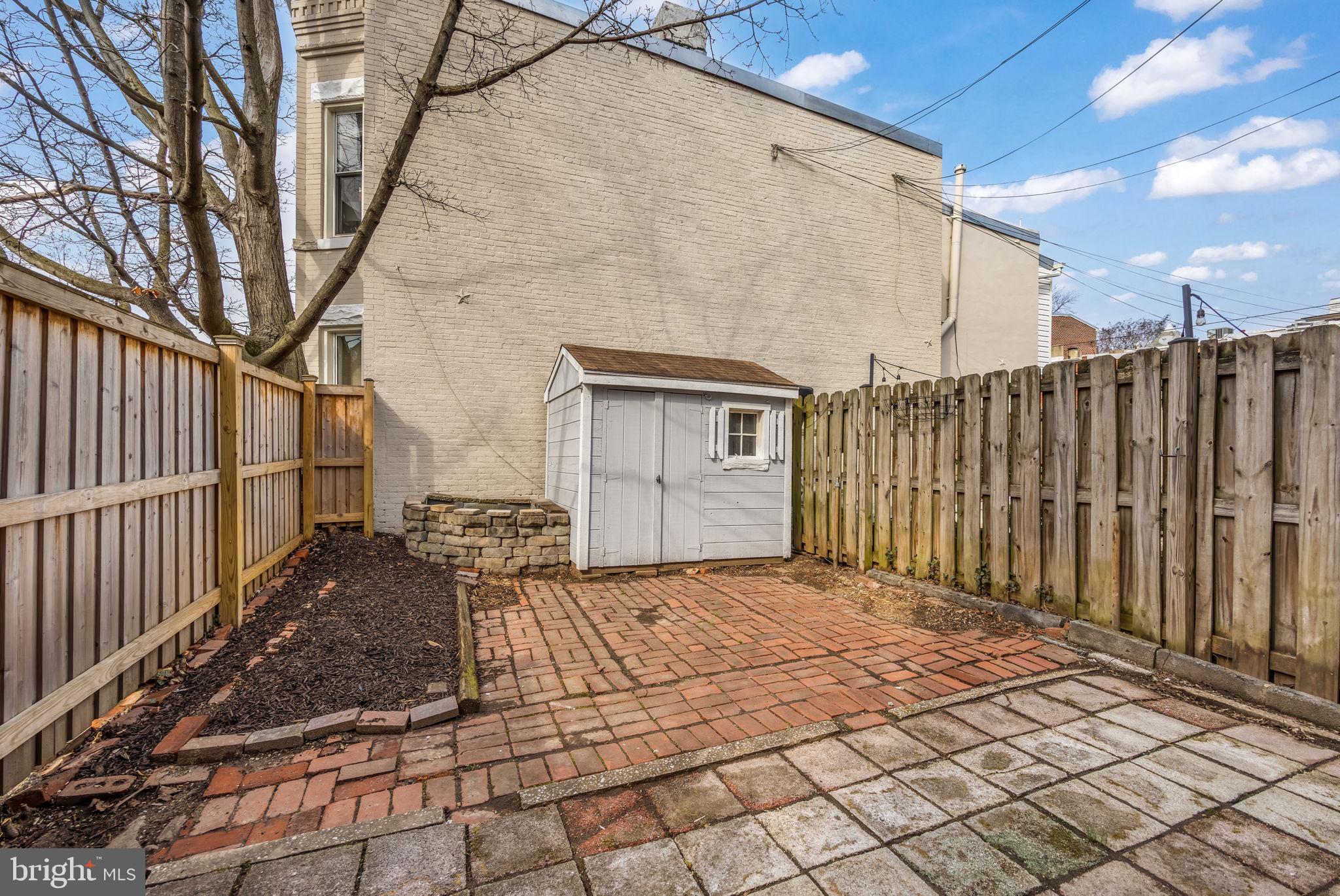 520 14th Street Northeast Washington, DC 20002 - Photo 36 of 44 Private, fenced patio