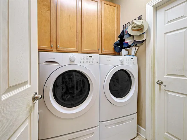 a view of backyard with green space