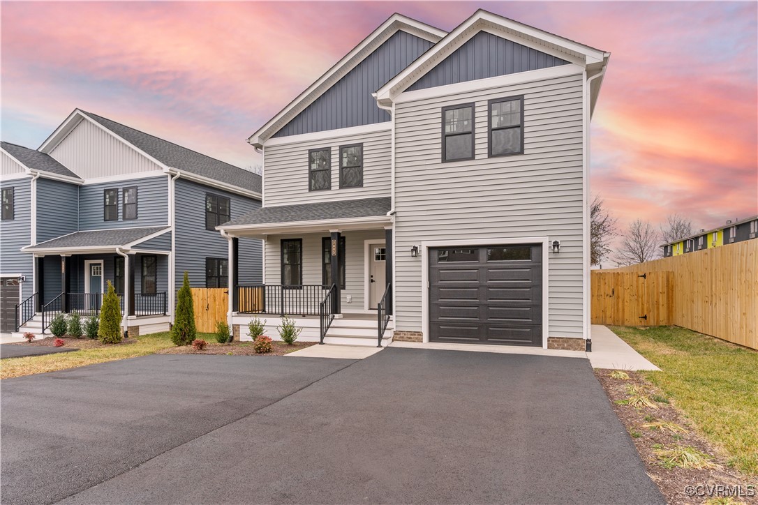 2805 Bethlehem Road Henrico, VA 23228 - Photo 1 of 42 View of front facade with driveway, fence, board a
