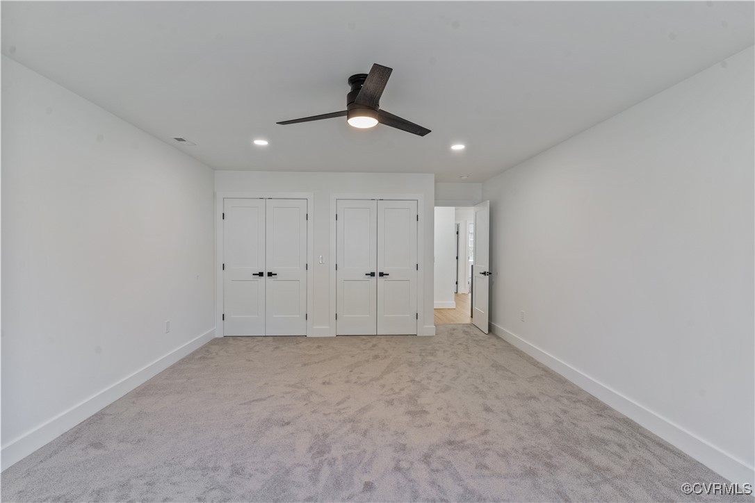 2805 Bethlehem Road Henrico, VA 23228 - Photo 33 of 42 Unfurnished bedroom with ceiling fan, light colore
