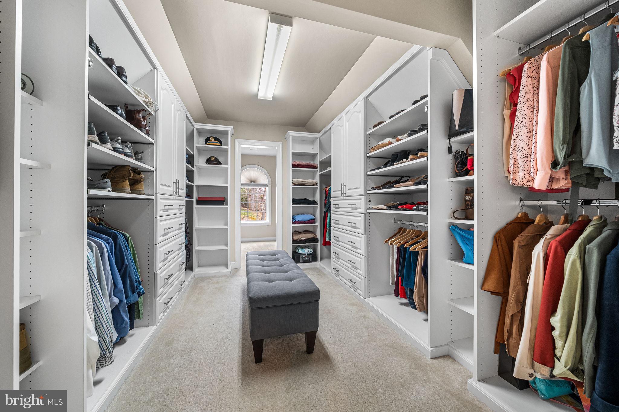 1232 Shenandoah Road Alexandria, VA 22308 - Photo 20 of 50 a view of walk in closet with clothes and shoes