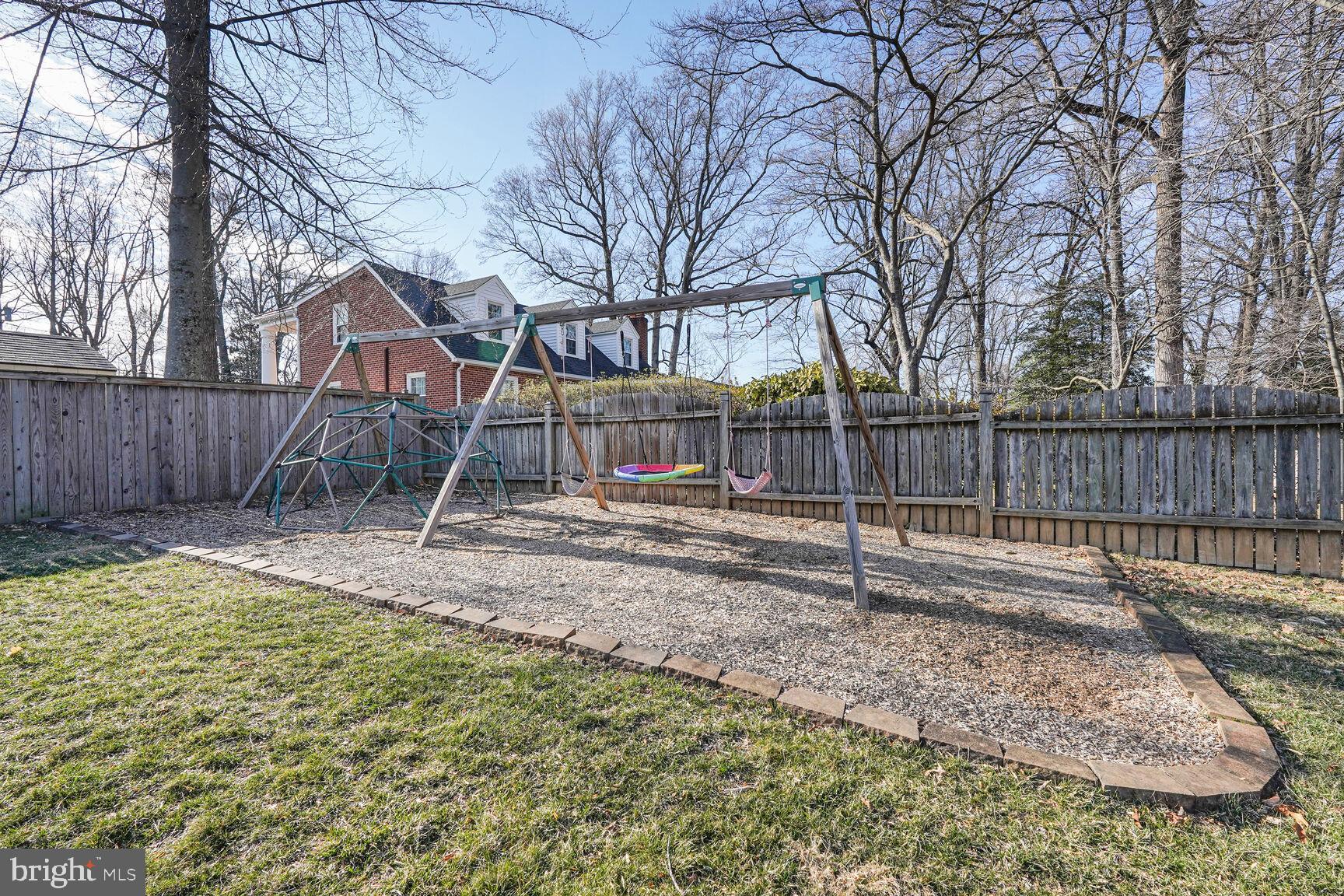 9902 Colony Road Fairfax, VA 22030 - Photo 41 of 46 Backyard Opportunities! Swing set conveys