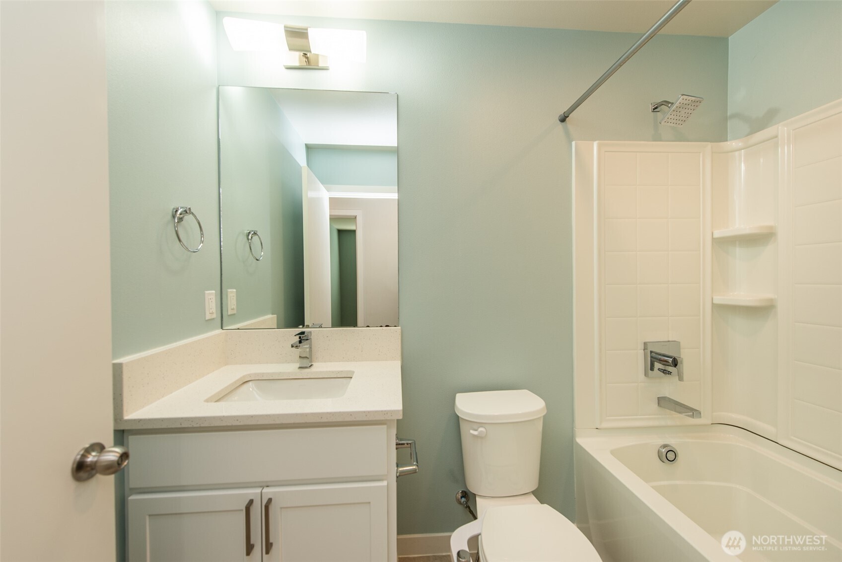 3601 Page Street Port Angeles, WA 98362 - Photo 25 of 40 a bathroom with a sink toilet and shower