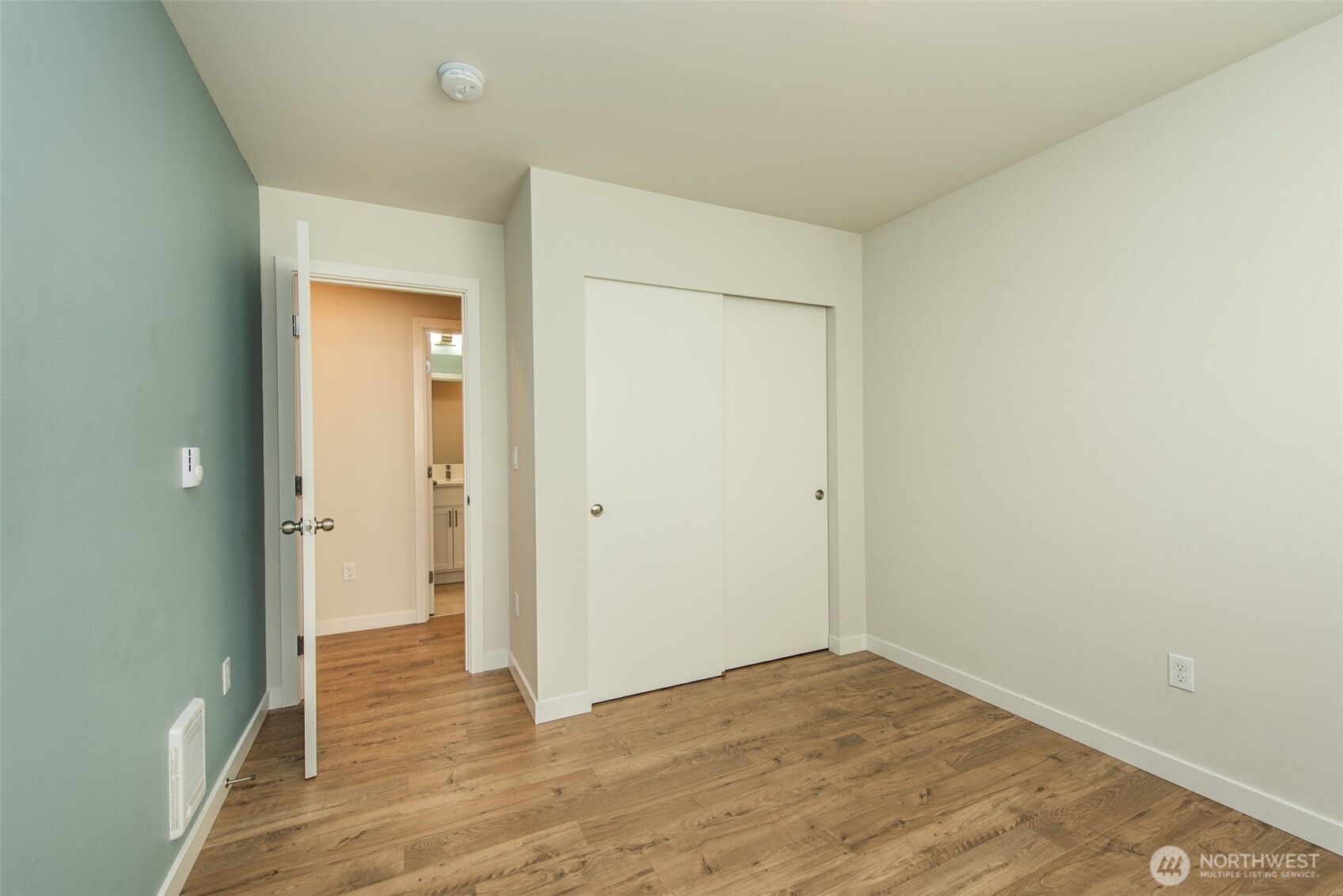 3601 Page Street Port Angeles, WA 98362 - Photo 27 of 40 a view of an empty room and wooden floor