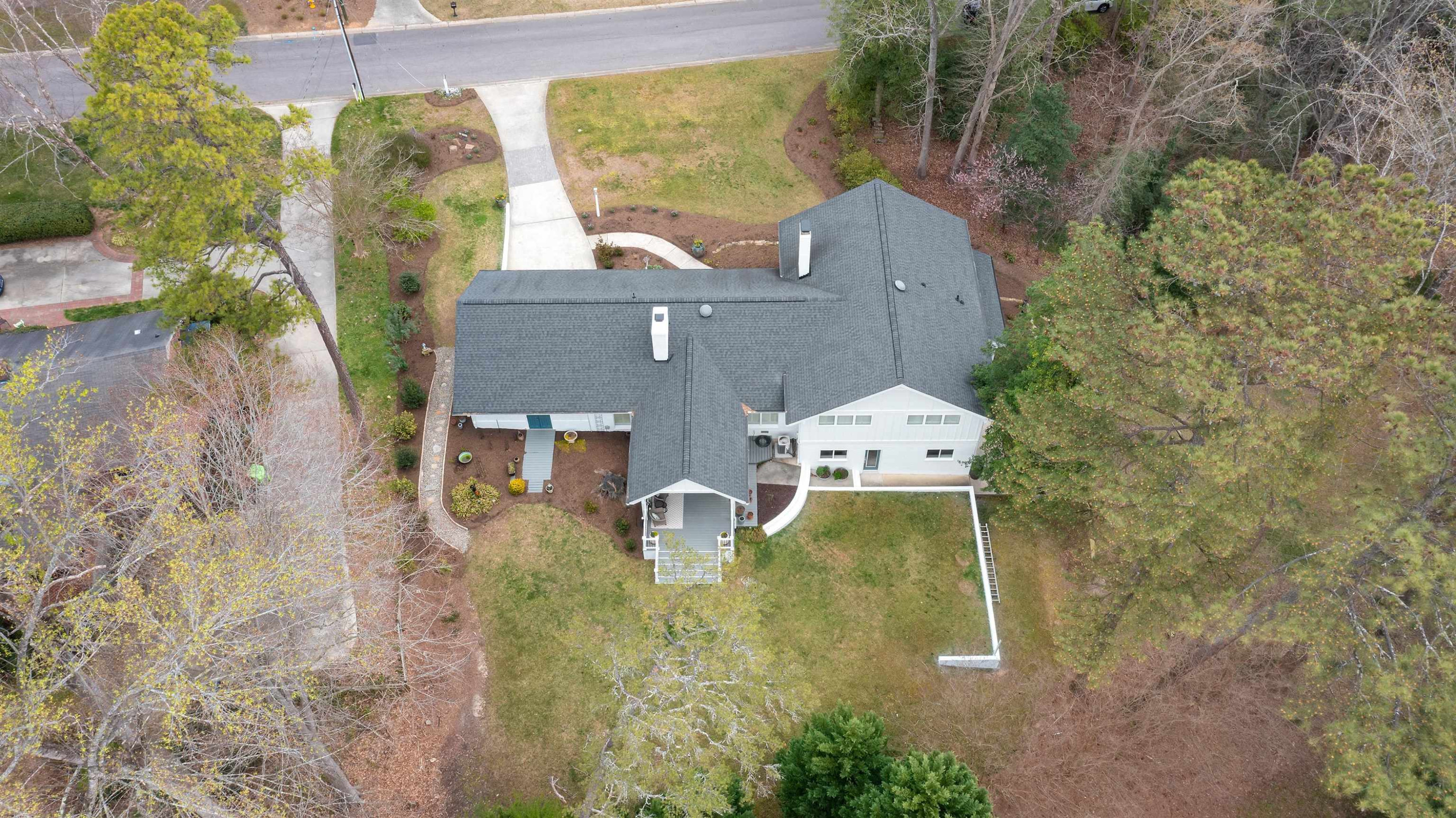4907 Rembert Drive Raleigh, NC 27612 - Photo 52 of 52 A gorgeous, 1.1 acre lot in beautiful Brookhaven Aerial View