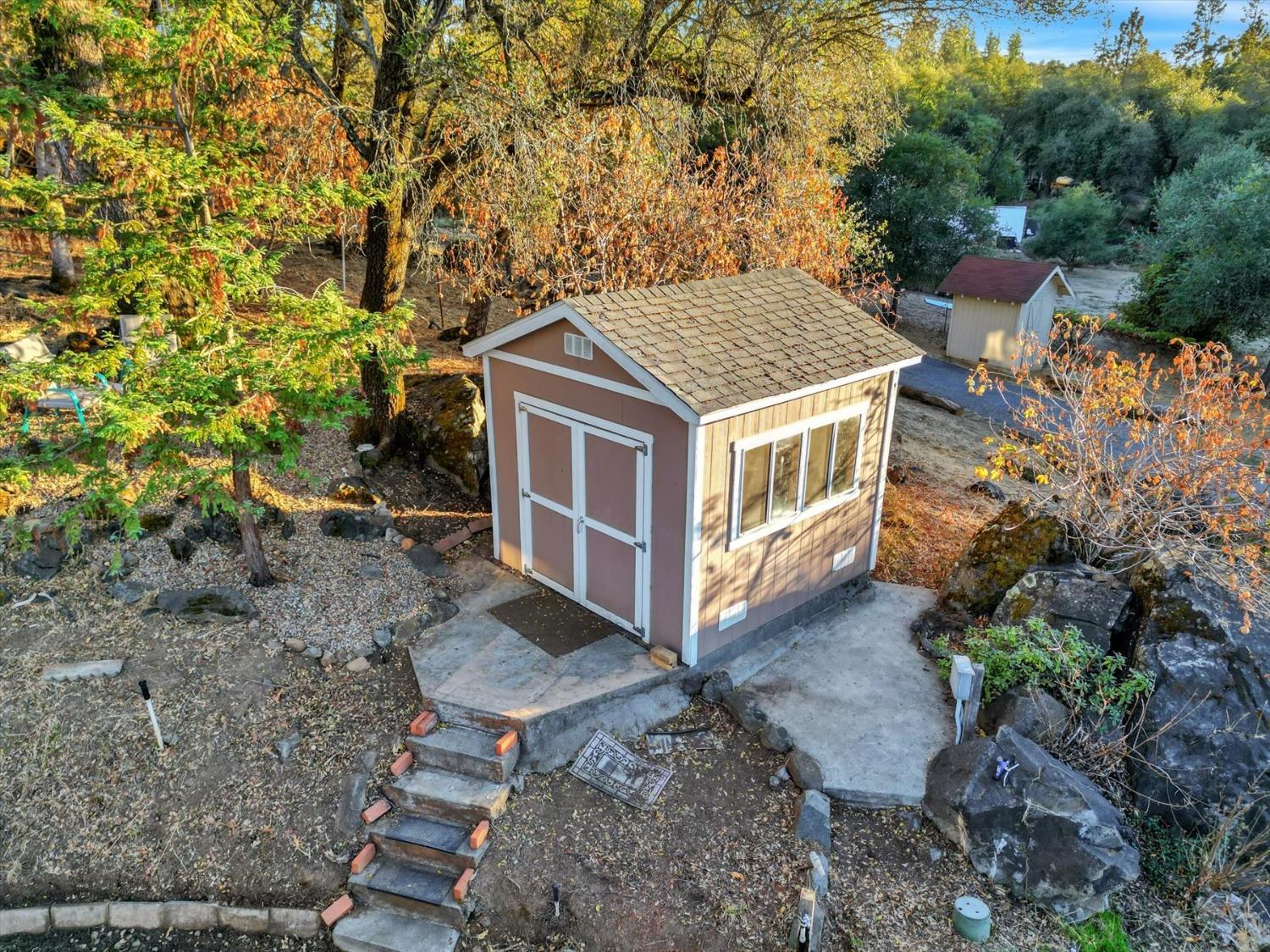 16260 Hillaire Road Rough and Ready, CA 95975 - Photo 22 of 45 a aerial view of a house with a yard