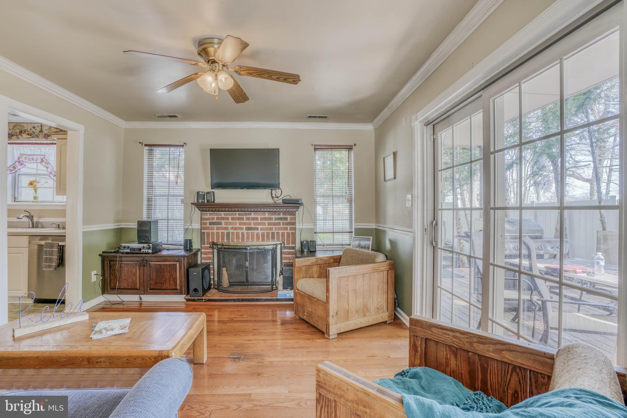 8605 Heathermill Road Baltimore, MD 21236 - Photo 17 of 50 FR - W/ wood burning fireplace and built-in