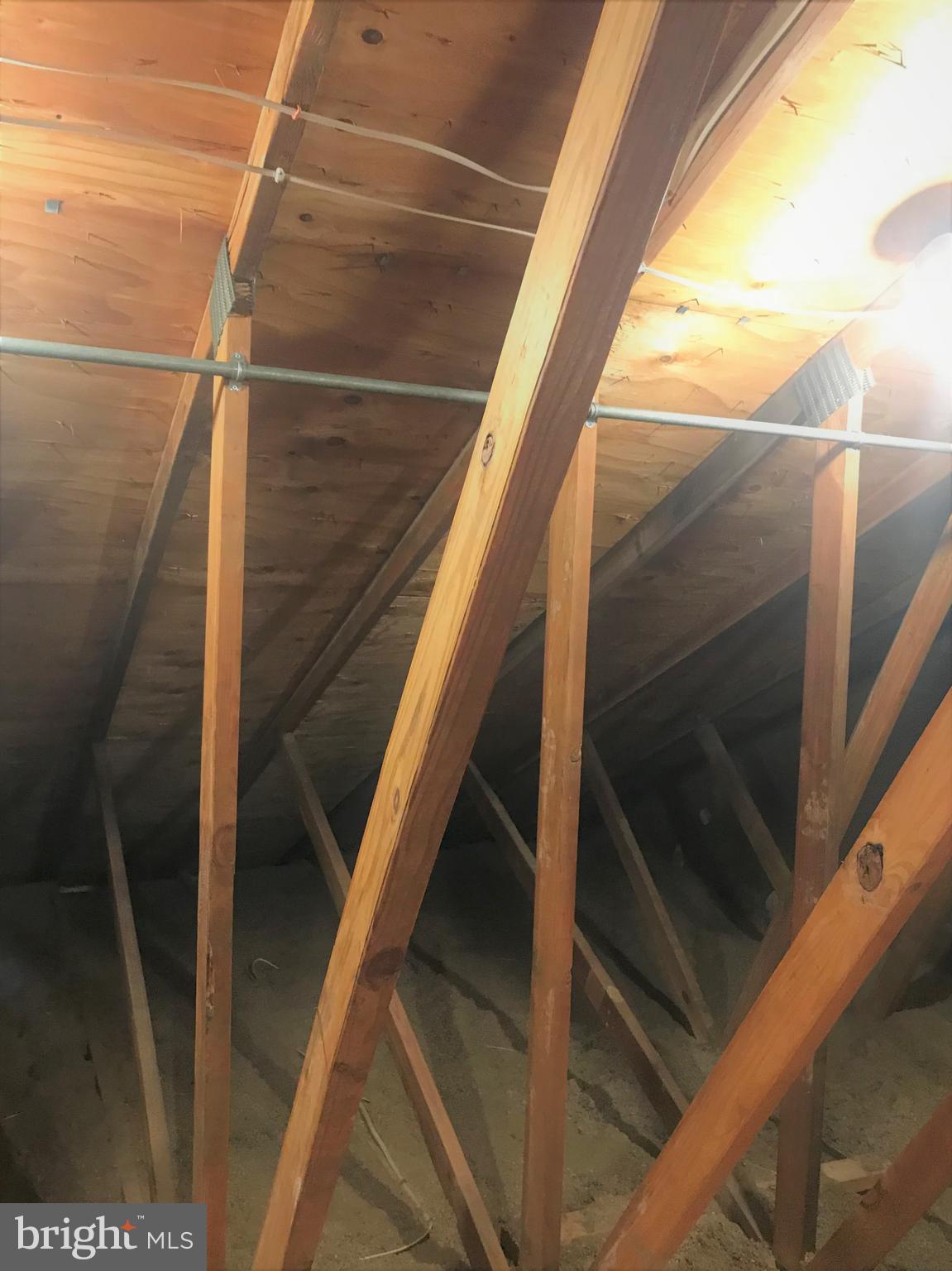 8605 Heathermill Road Baltimore, MD 21236 - Photo 49 of 50 Bonus pic -Attic with built-in rangers