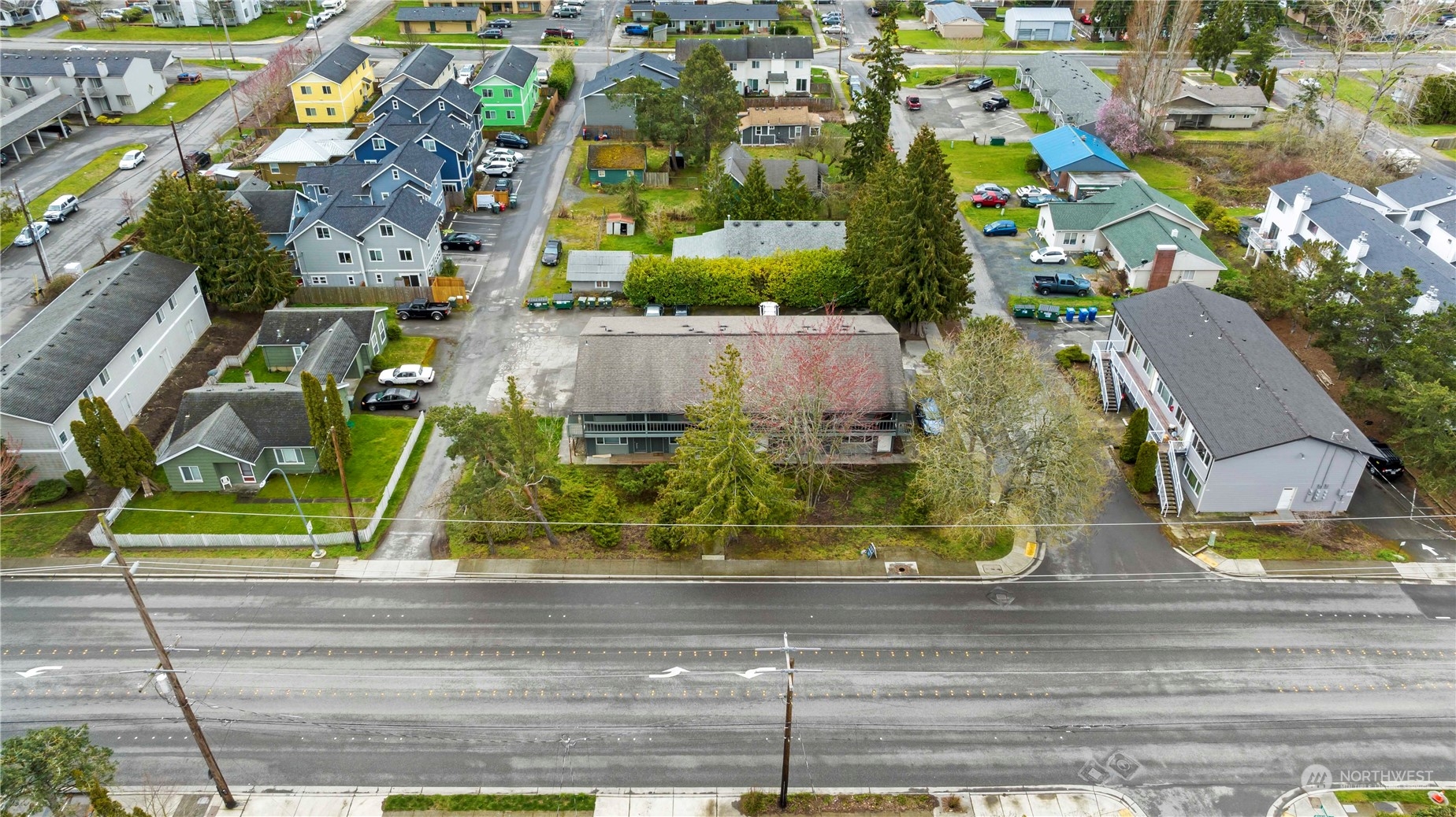 2000 Alabama Street Bellingham, WA 98229 - Photo 1 of 17 an aerial view of residential houses with outdoor space