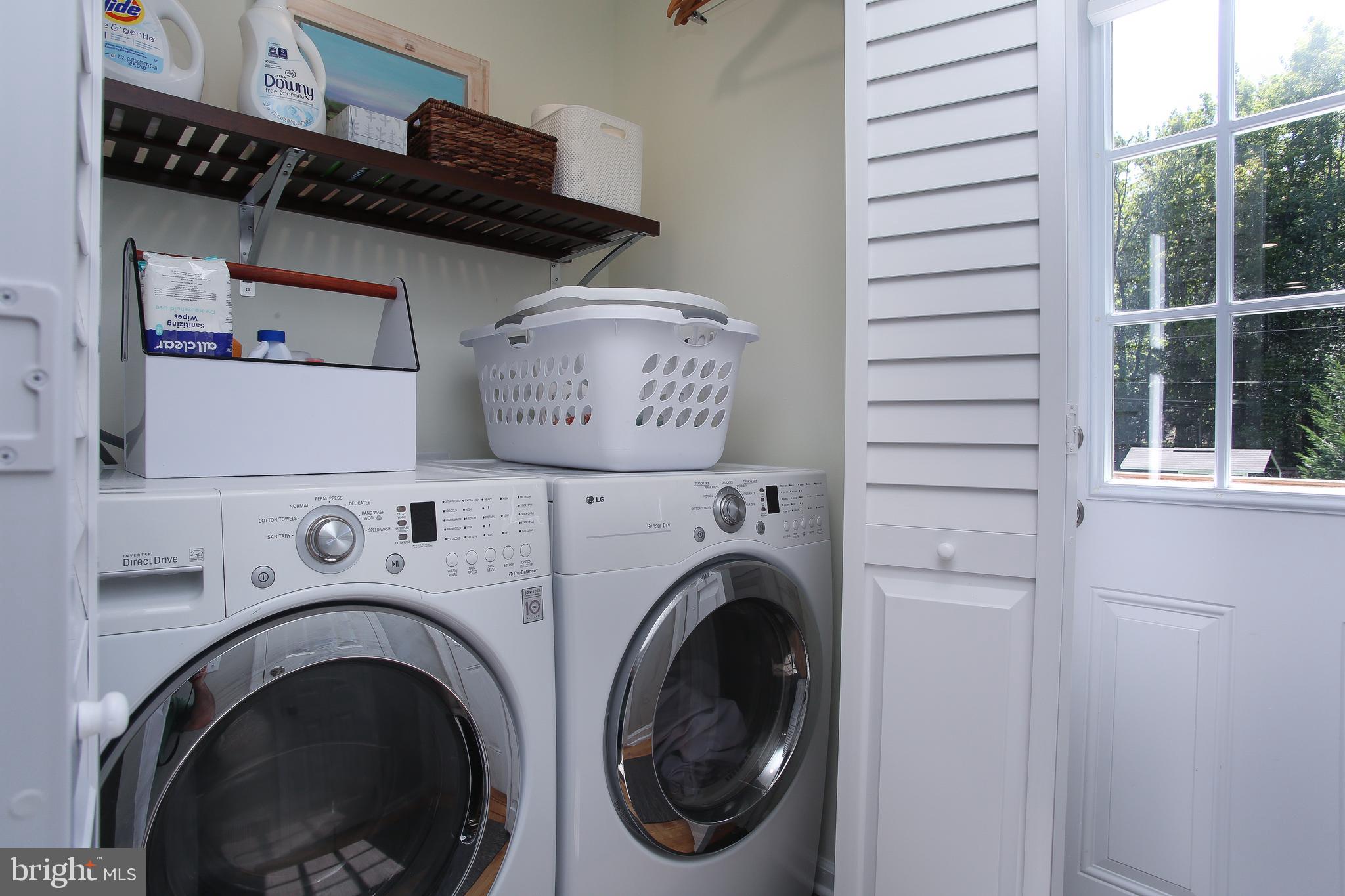 4 Indian Run Road Princeton Junction, NJ 08550 - Photo 17 of 43 a utility room with dryer and washer