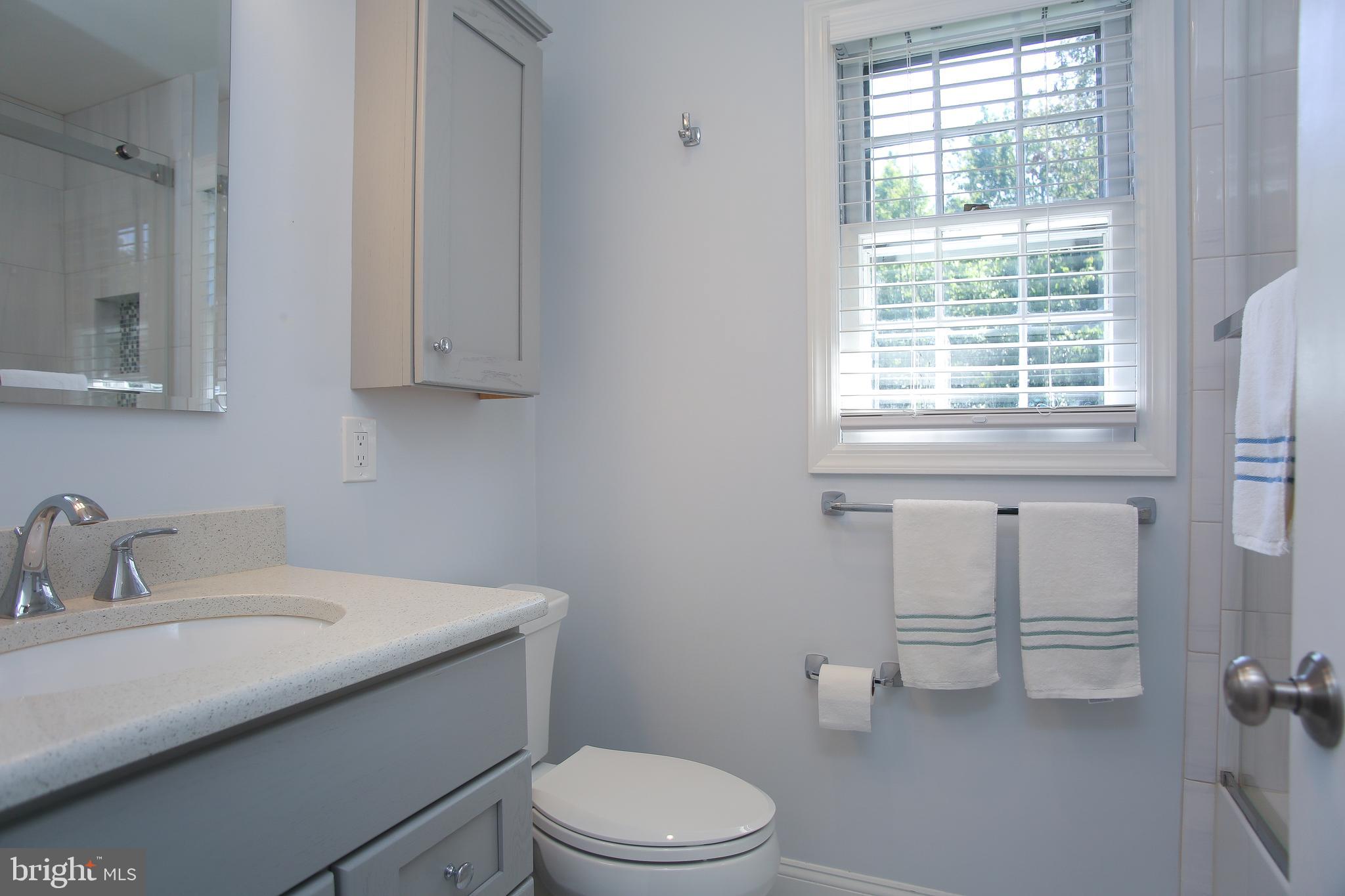4 Indian Run Road Princeton Junction, NJ 08550 - Photo 21 of 43 a bathroom with a toilet a sink and mirror