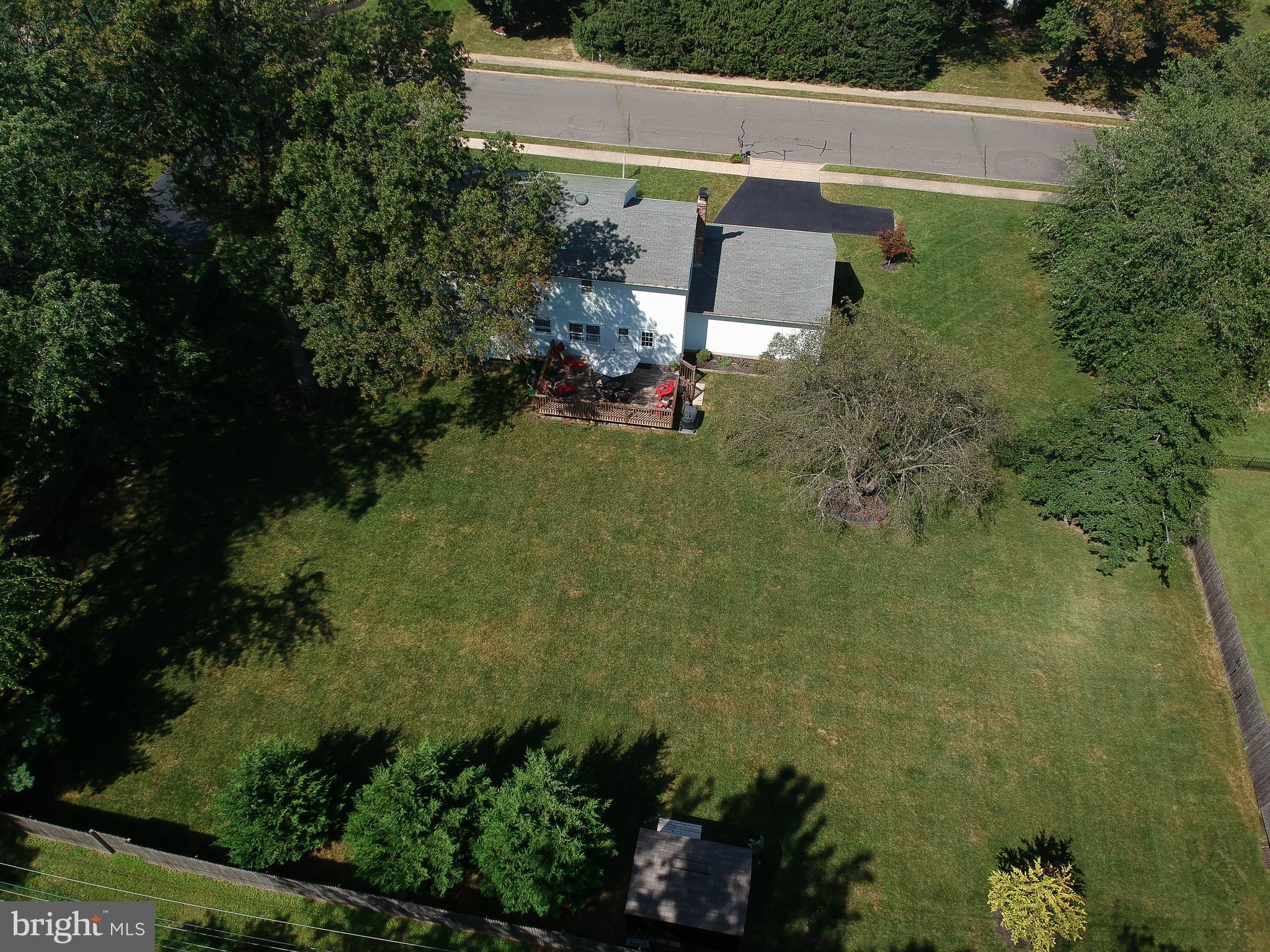 4 Indian Run Road Princeton Junction, NJ 08550 - Photo 43 of 43 an aerial view of a house with a yard