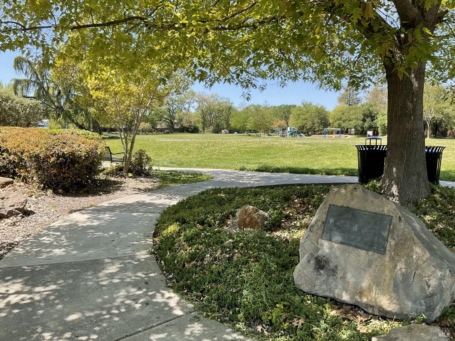 345 Wilson Lane Windsor, CA 95492 - Photo 13 of 18 a view of a garden with an outdoor space