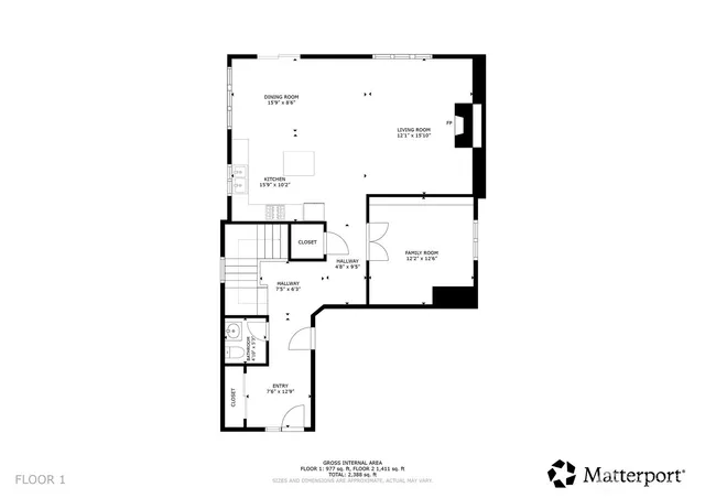 a picture of a floor plan