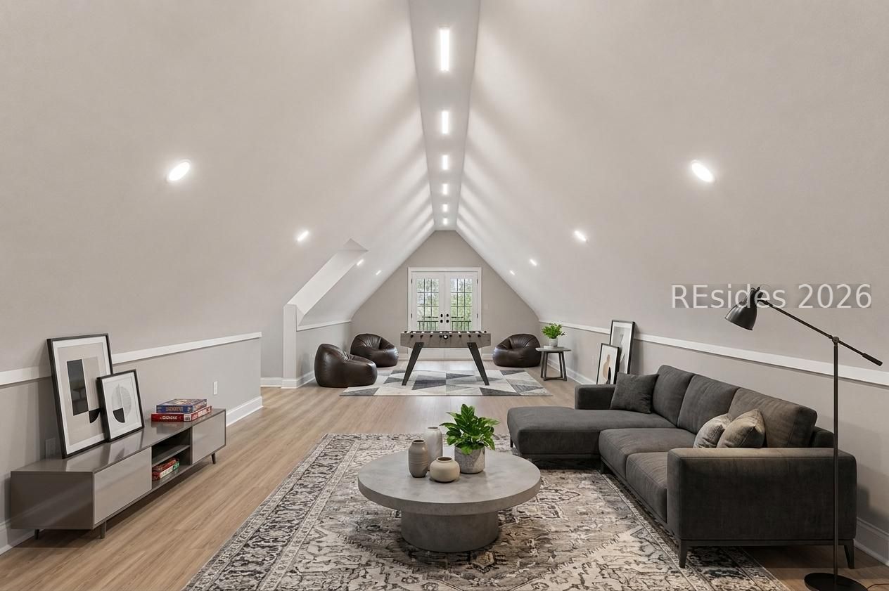12 Crippled Oak Road Okatie, SC 29909 - Photo 24 of 49 AI rendering of finished attic