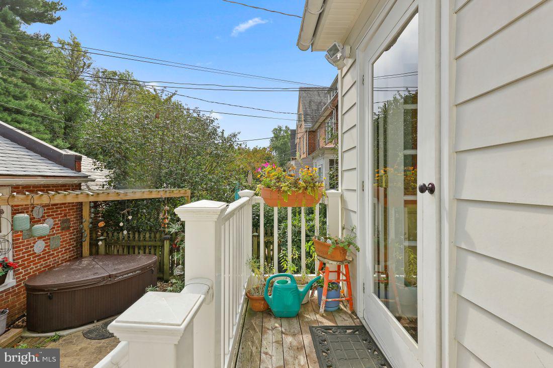4227 Wickford Road Baltimore, MD 21210 - Photo 54 of 69 rear deck leading to patio
