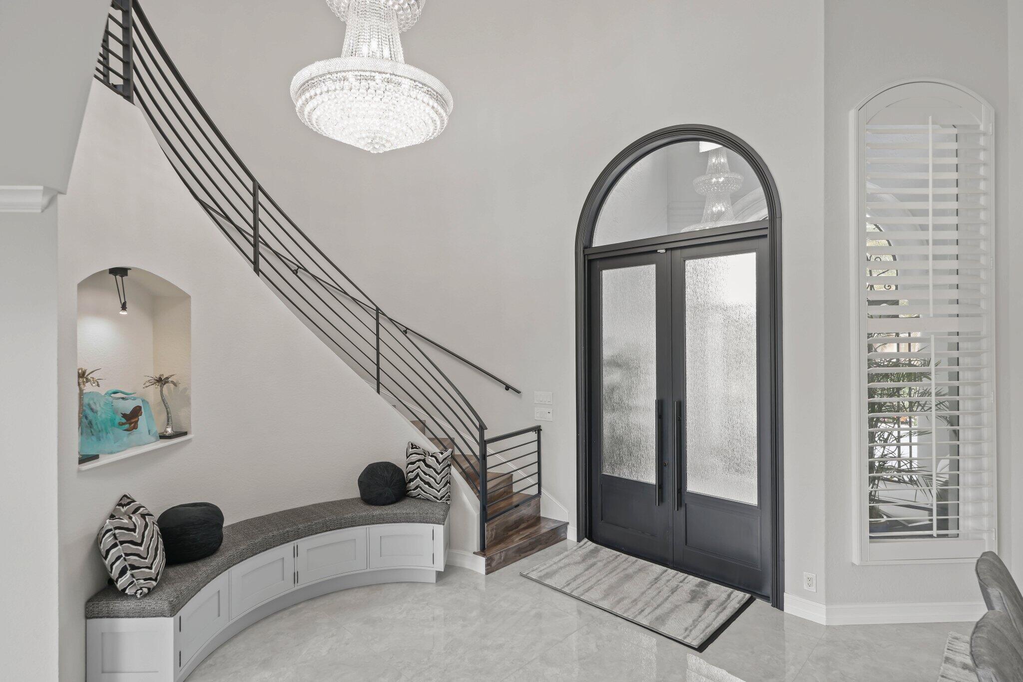 7188 Northeast 8th Drive Boca Raton, FL 33487 - Photo 9 of 77 Foyer Staircase