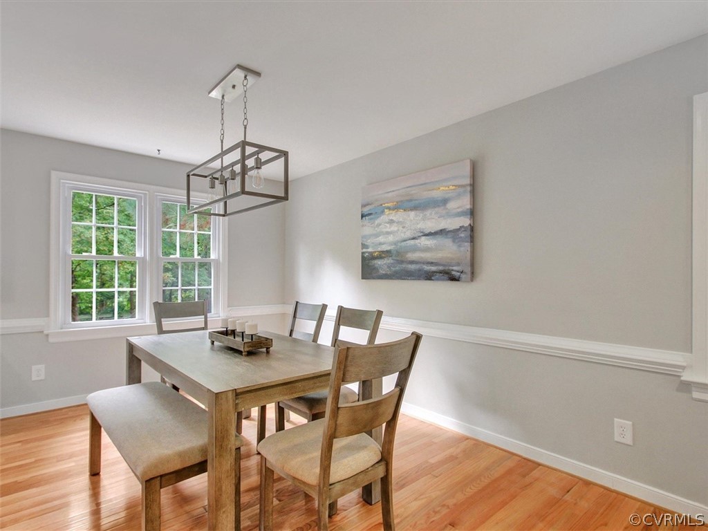 11921 Murray Hill Road Midlothian, VA 23113 - Photo 9 of 34 a view of a dining room with furniture window and outside view