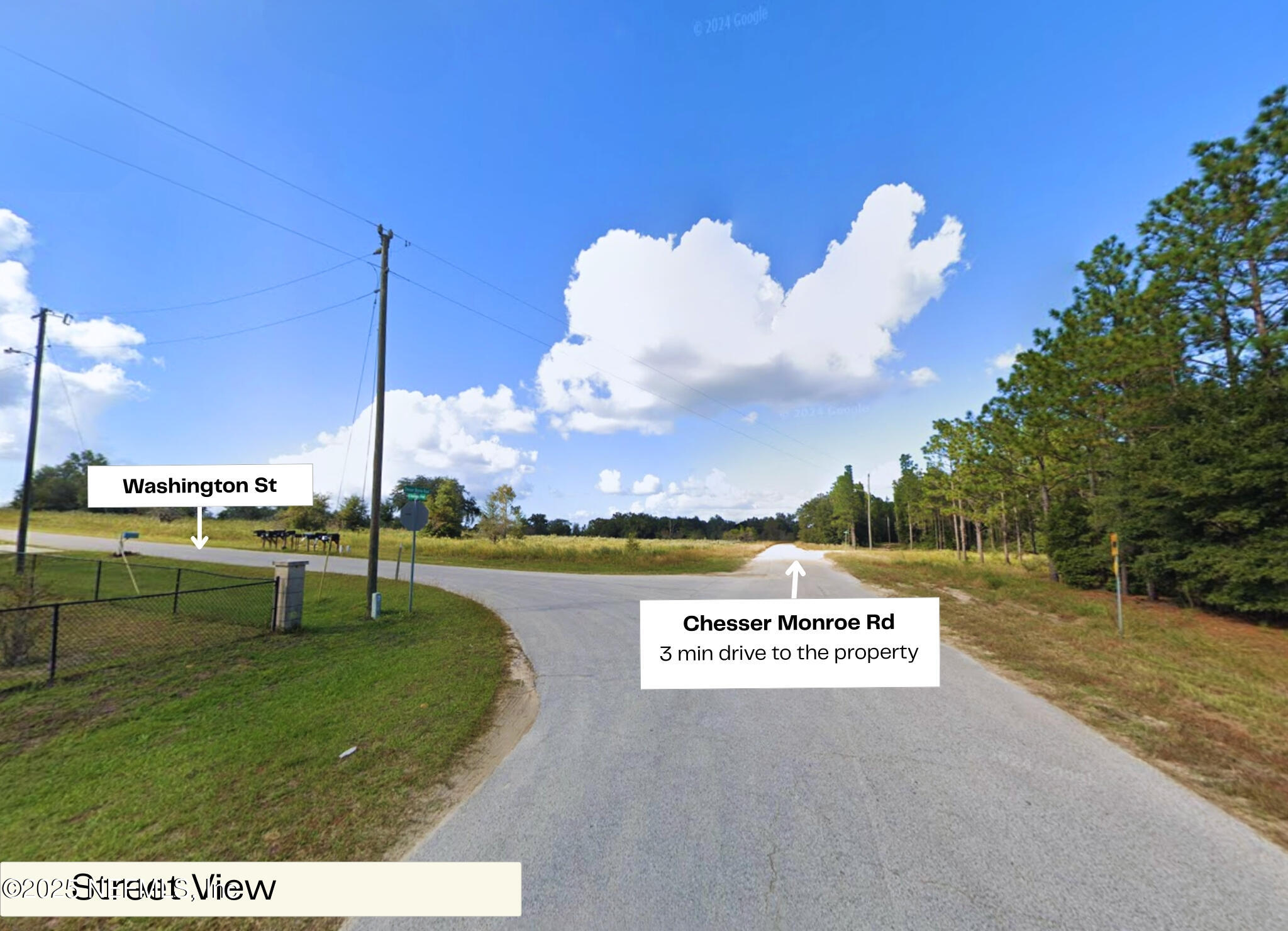 347 Chesser Monroe Road Hawthorne, FL 32640 - Photo 6 of 16 a view of a park with swings and slides