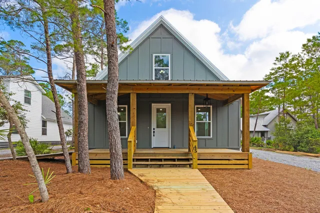 a view of house with outdoor space