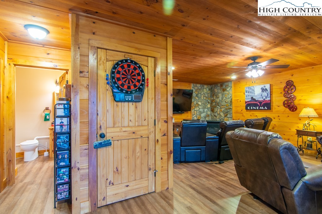 232 Bertie Circle Piney Creek, NC 28663 - Photo 44 of 50 a balcony view with a couch