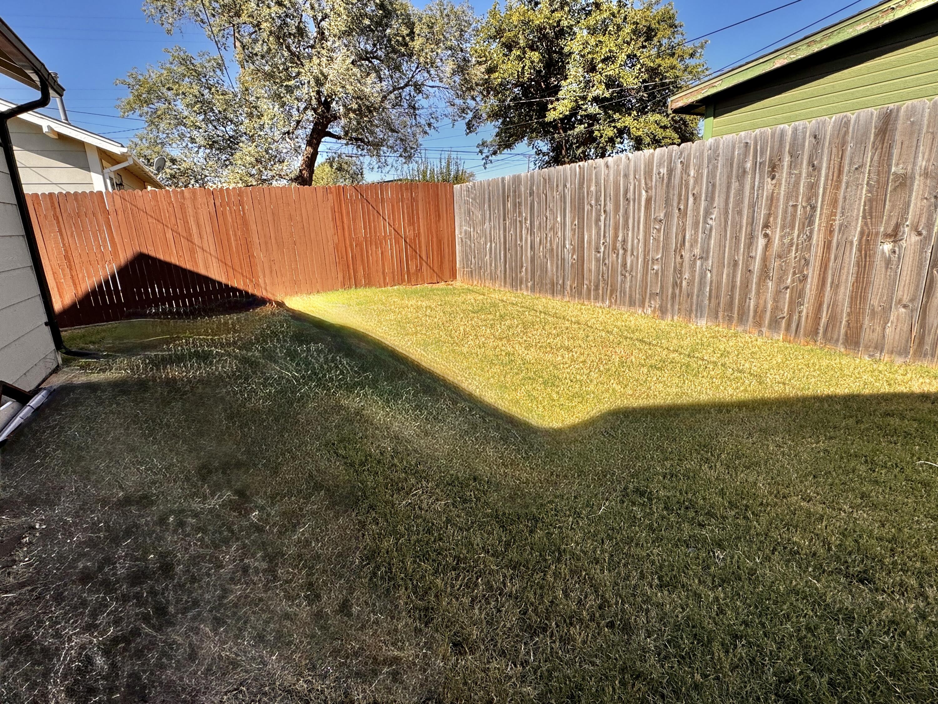 1001 Lexington Plainview, TX 79072 - Photo 29 of 31 a view of a backyard