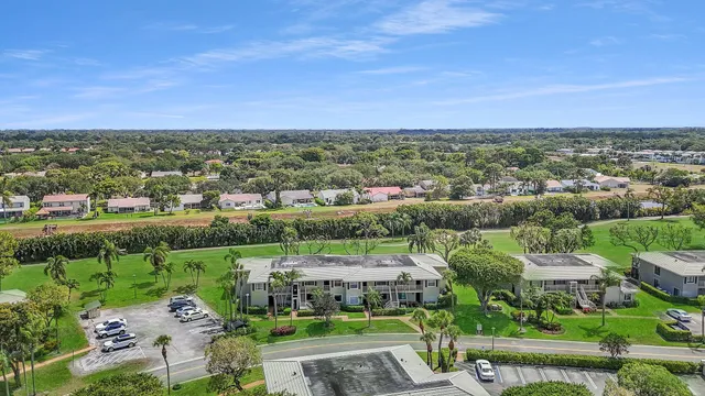 an aerial view of a city with lots of residential buildings